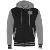 Unisex Heavyweight Varsity Full-Zip Hooded Sweatshirt Thumbnail