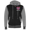 Unisex Heavyweight Varsity Full-Zip Hooded Sweatshirt Thumbnail