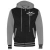 Unisex Heavyweight Varsity Full-Zip Hooded Sweatshirt Thumbnail